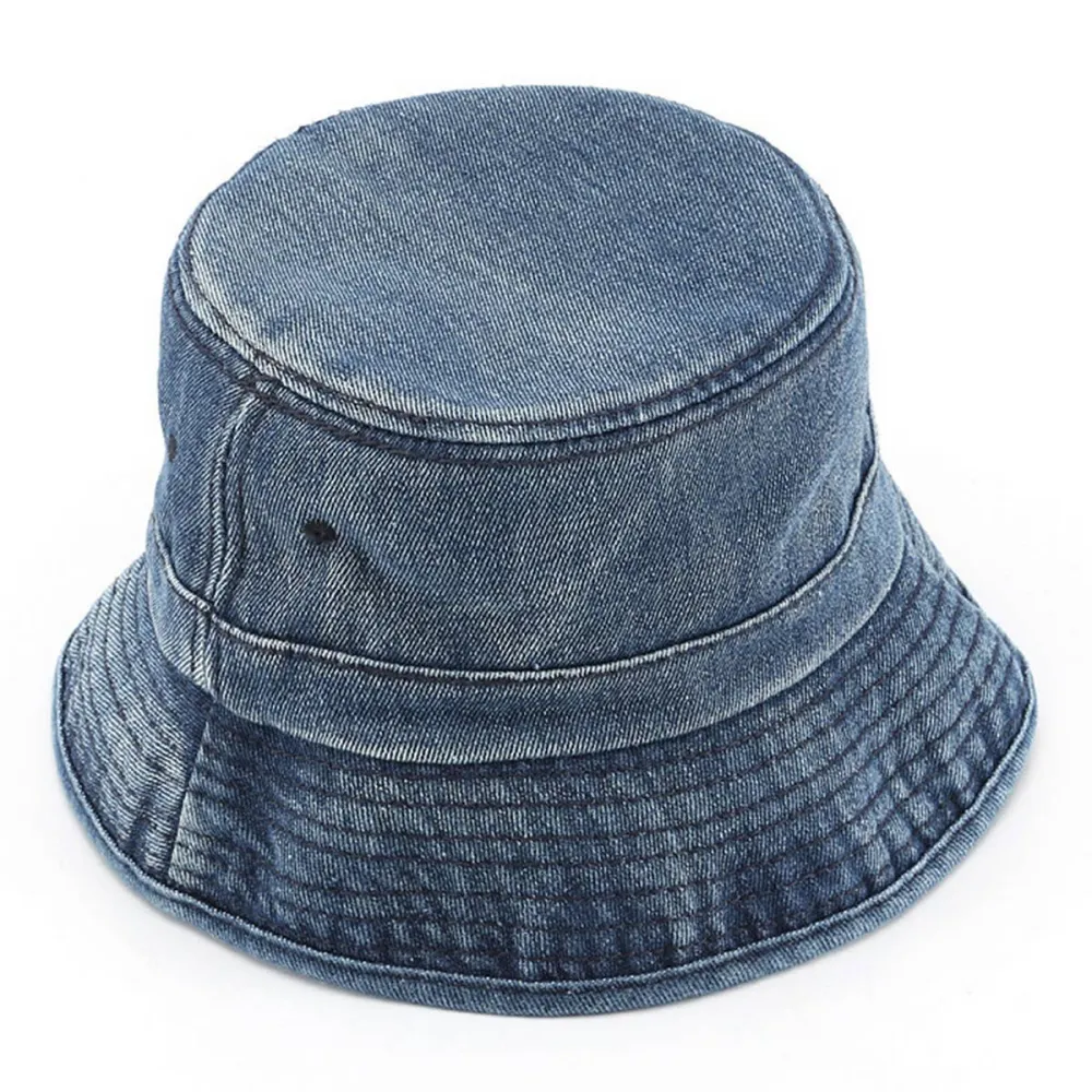 Relaxed Denim Bucket Hat