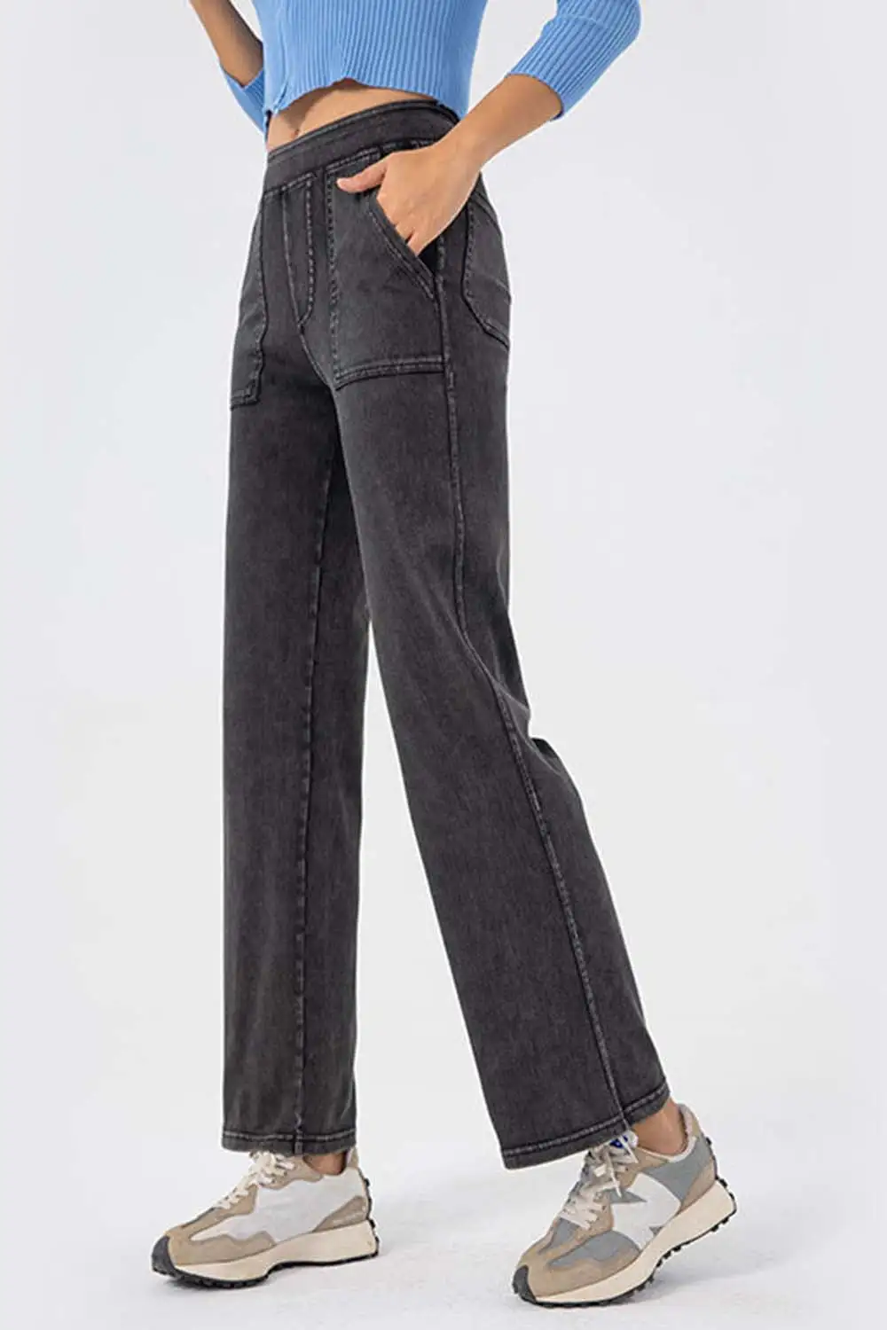 Everyday Pocket Long Denim Jeans