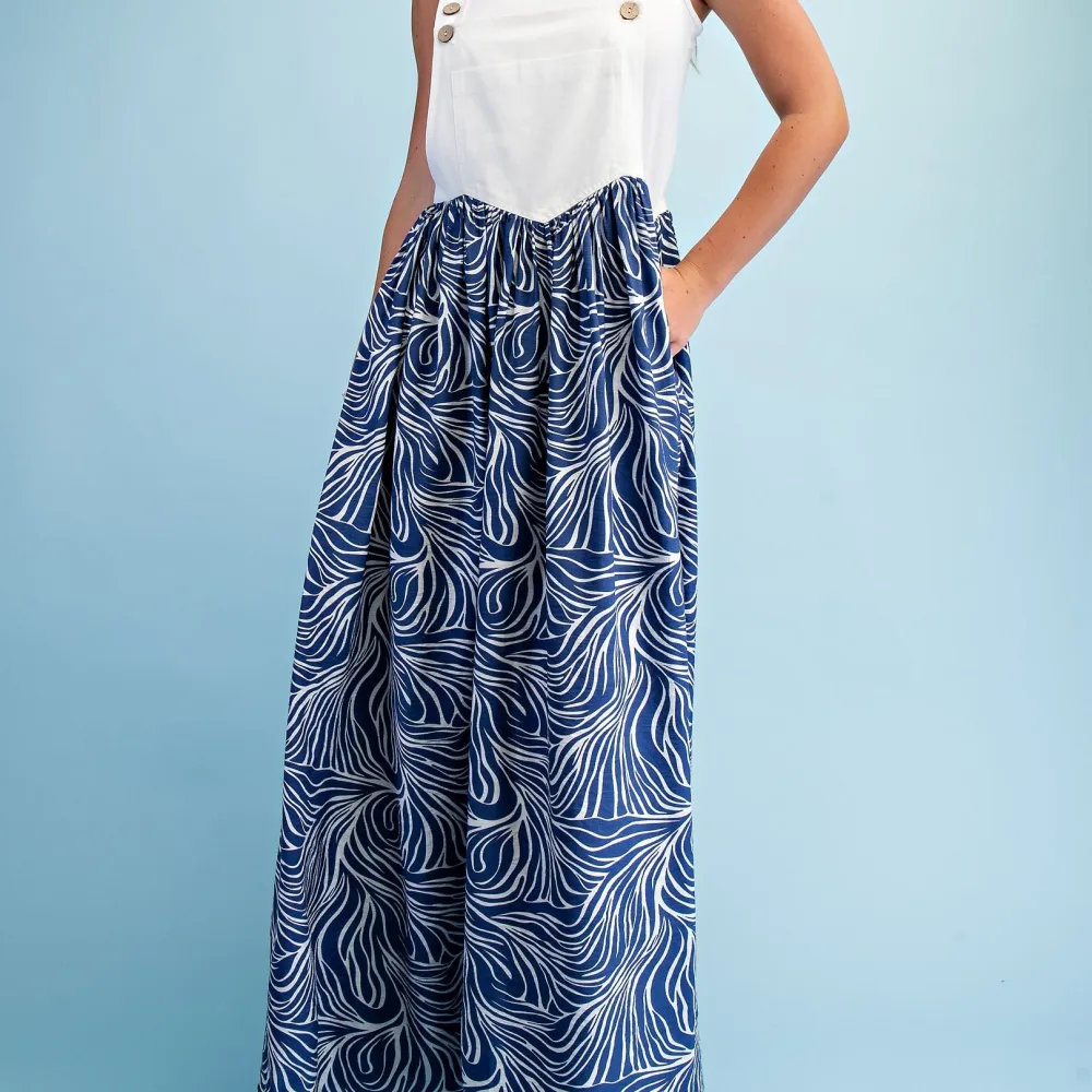 Refined Everyday Overall Dress