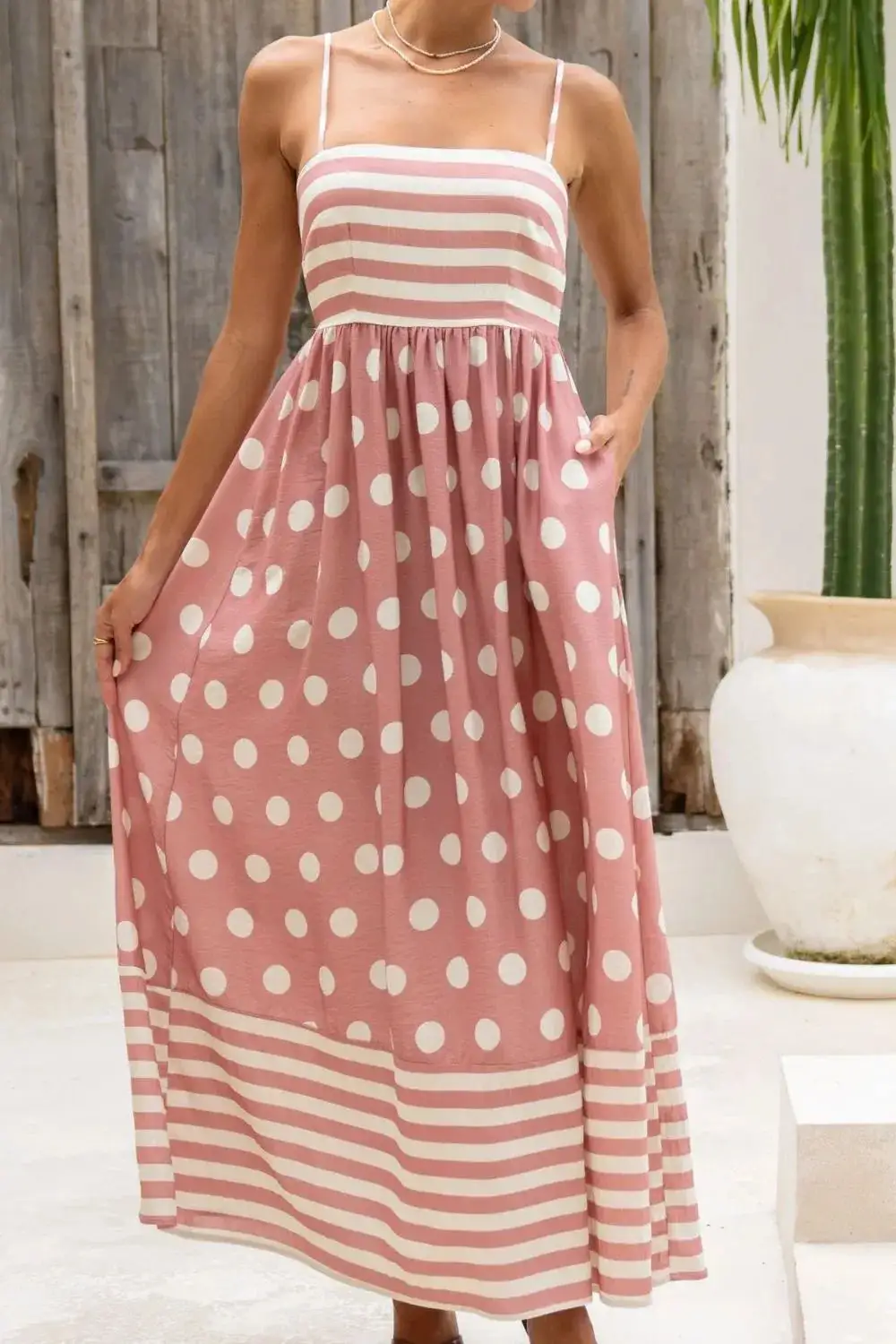 Elegant Square Neck Casual Dress