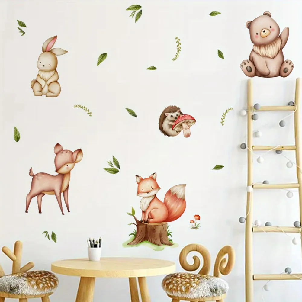 Cute Forest Animal Stickers
