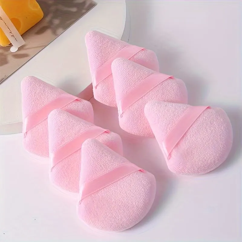 6Pcs Reusable Soft Face Puff