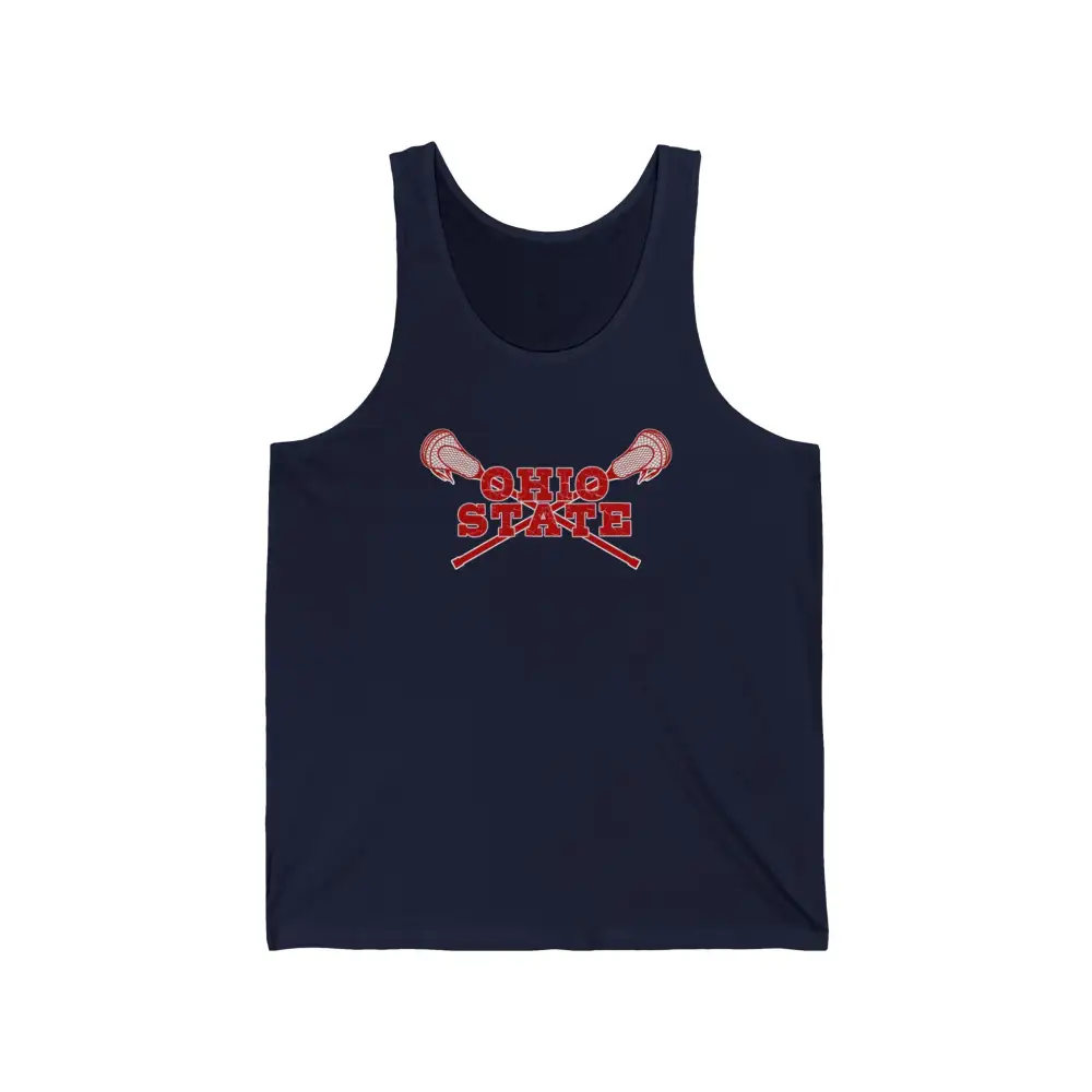 Lacrosse Sticks Graphic Tank Top