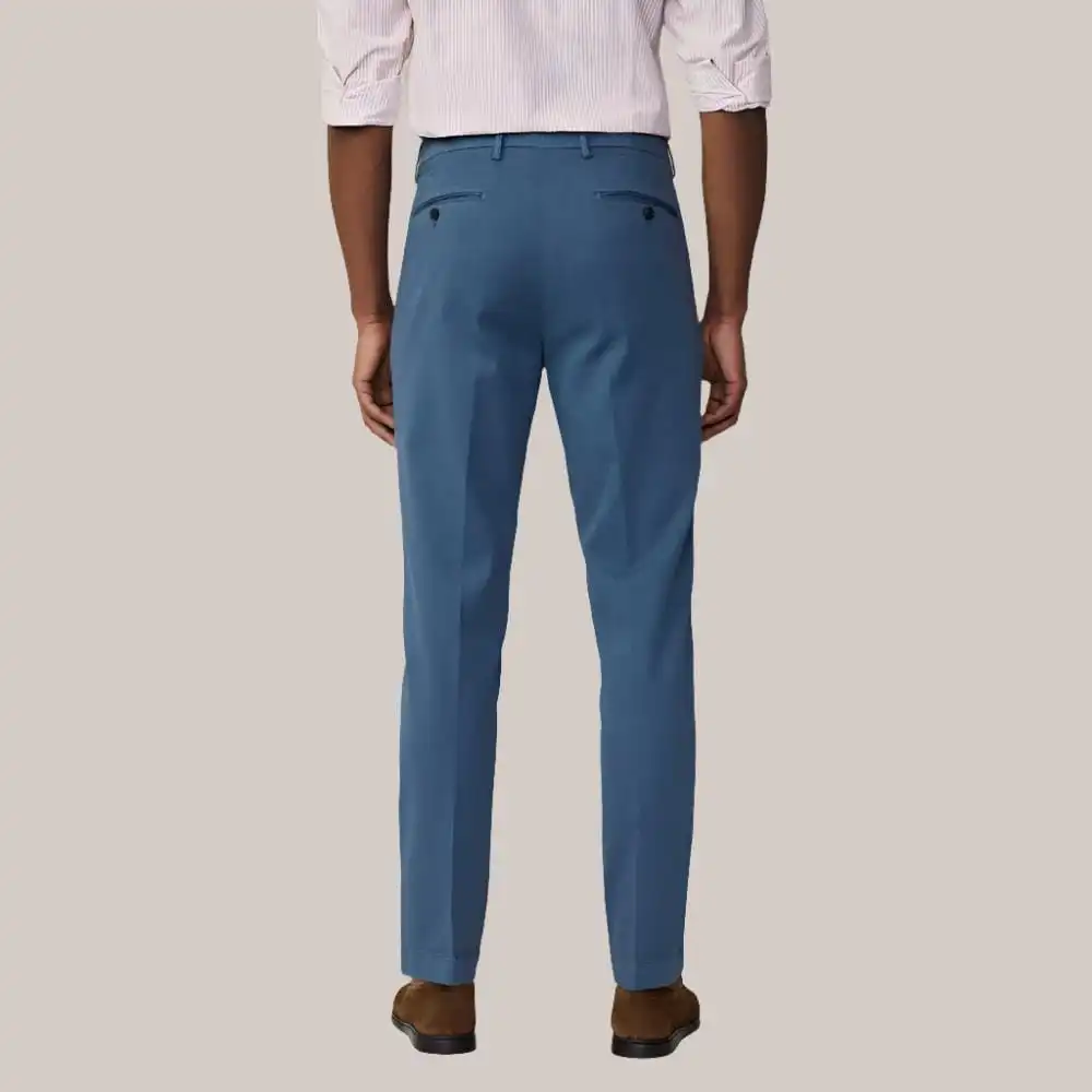 Classic-Fit Twill Trousers