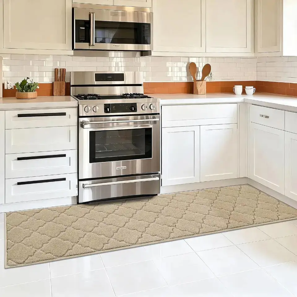 Trellis Scatter Kitchen Rug Set