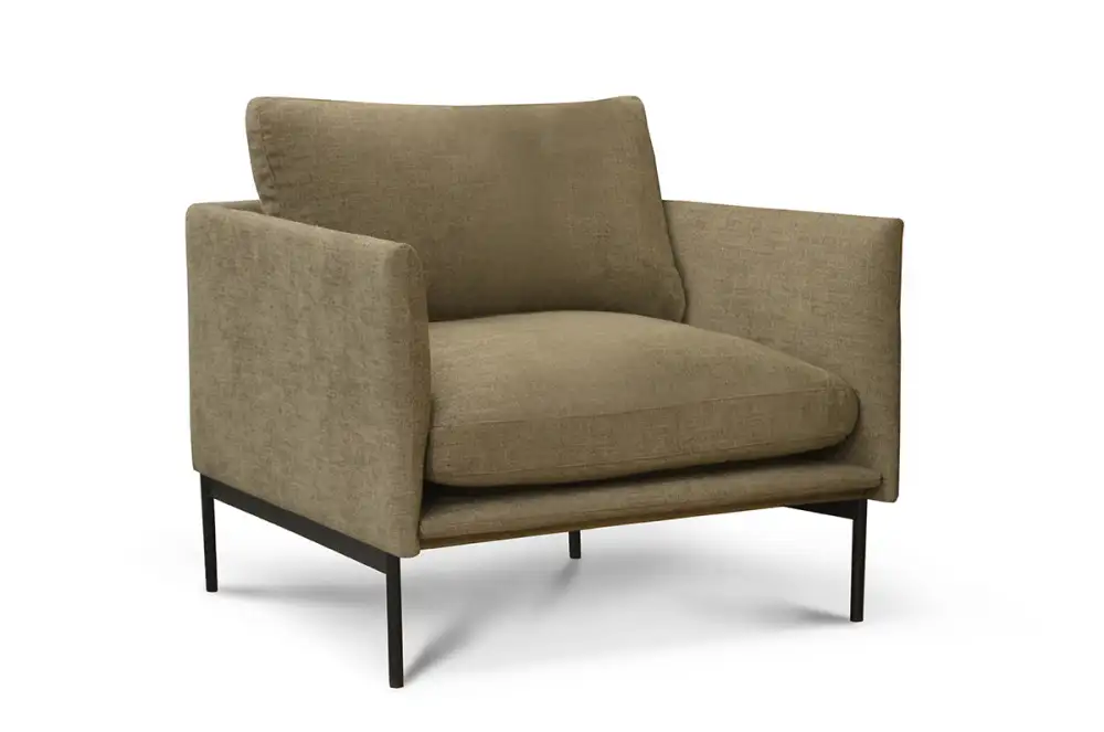 Refined Modern Upholstered Armchair