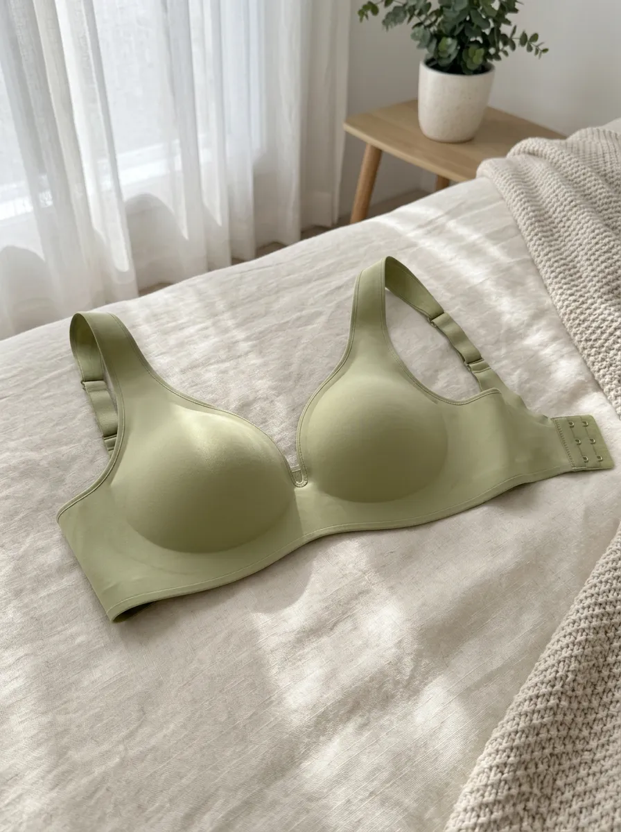 Women's Seamless Wireless Padded Wireless Clean Line Style Bra