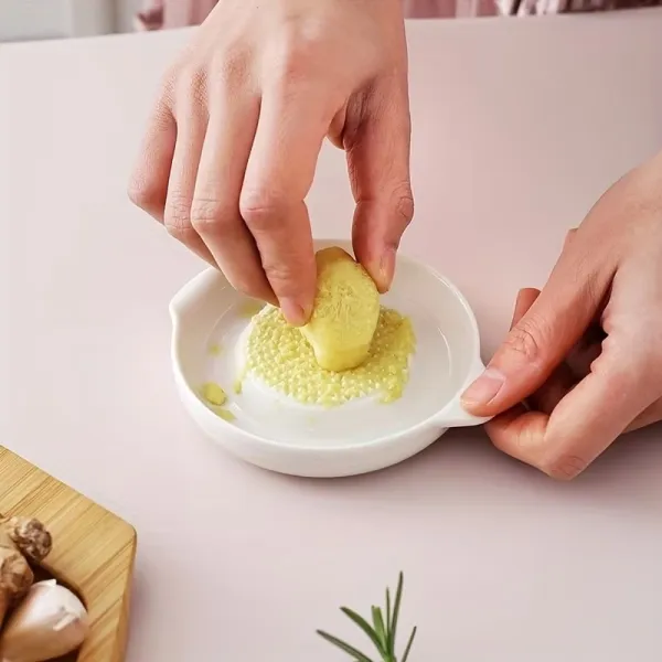 Ceramic Ginger Grater Plate