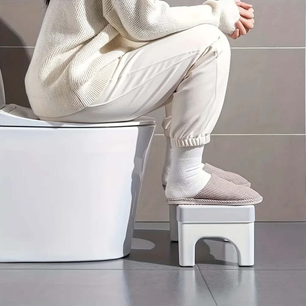 Curved Design Toilet Stool