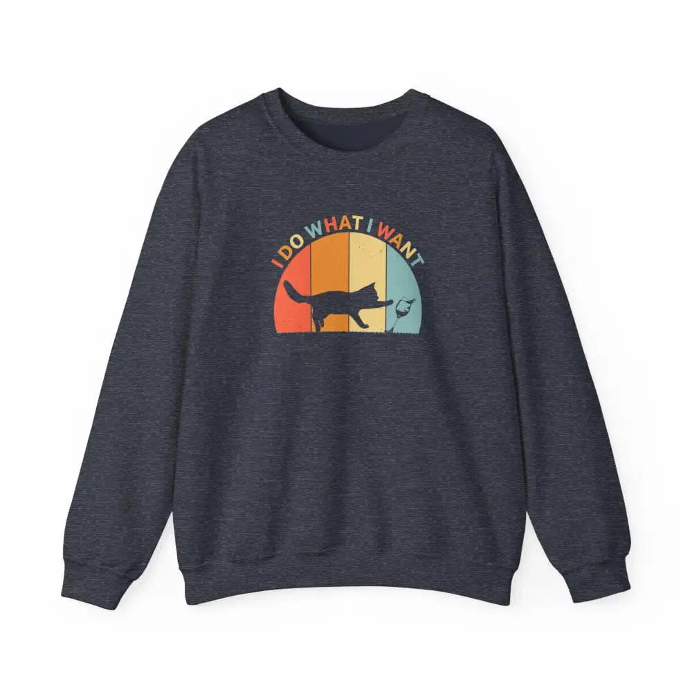 Independent Cat Graphic Crewneck Sweatshirt