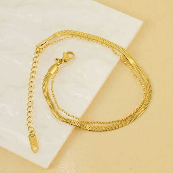 Soft Beaded Charm Bracelet