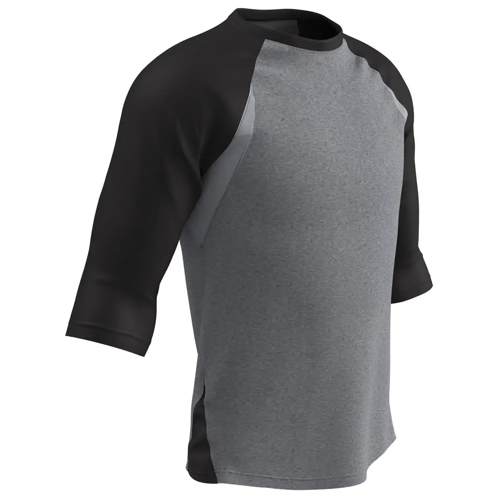 Men's Three-Quarter-Sleeve Raglan Performance T-Shirt