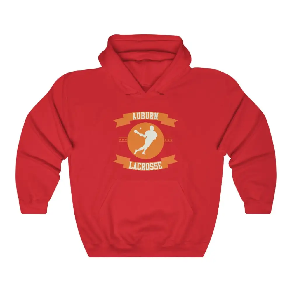 Relaxed Player Lacrosse Graphic Pullover Hoodie