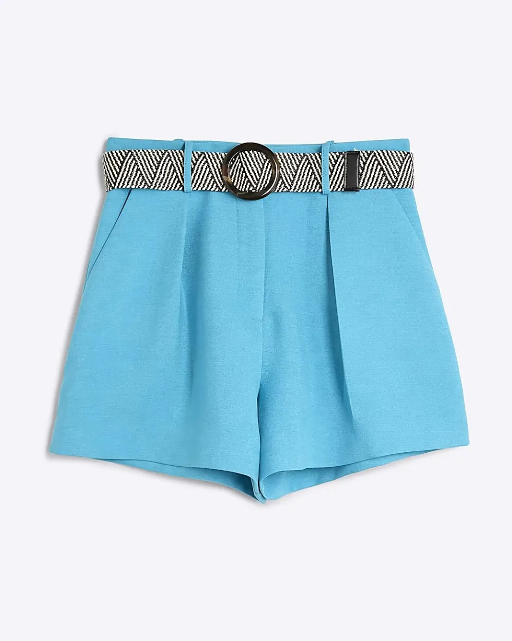 Versatile Temperament Belt Ladies Shorts