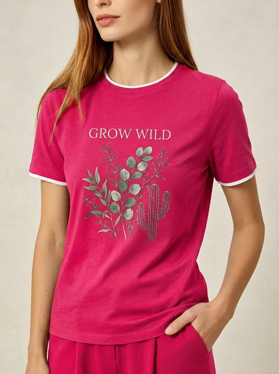 Grow Wild Cactus T-Shirt
