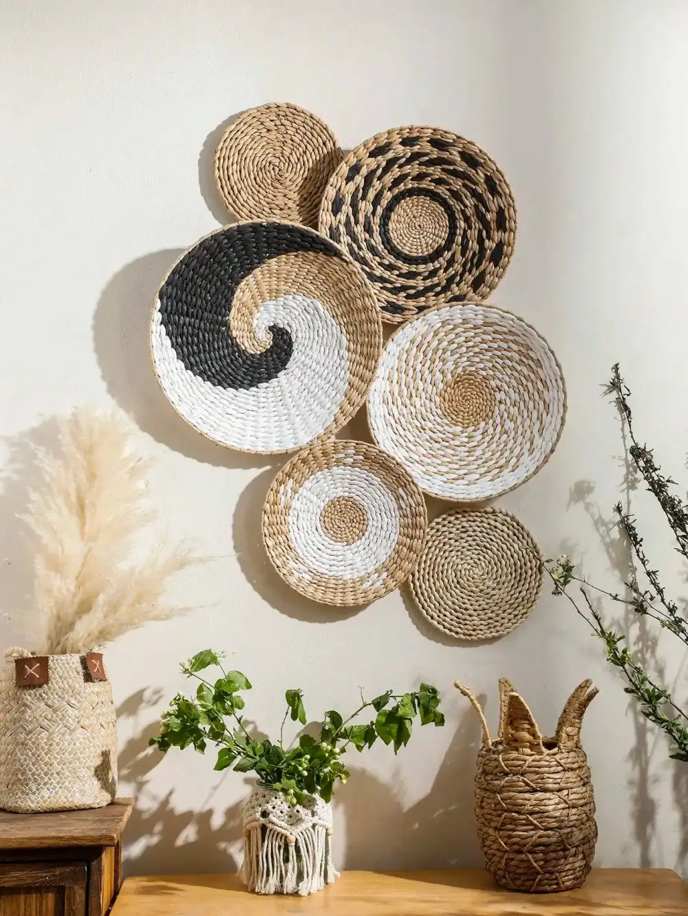 Classic Boho Macrame Woven Decorative Wall Accent