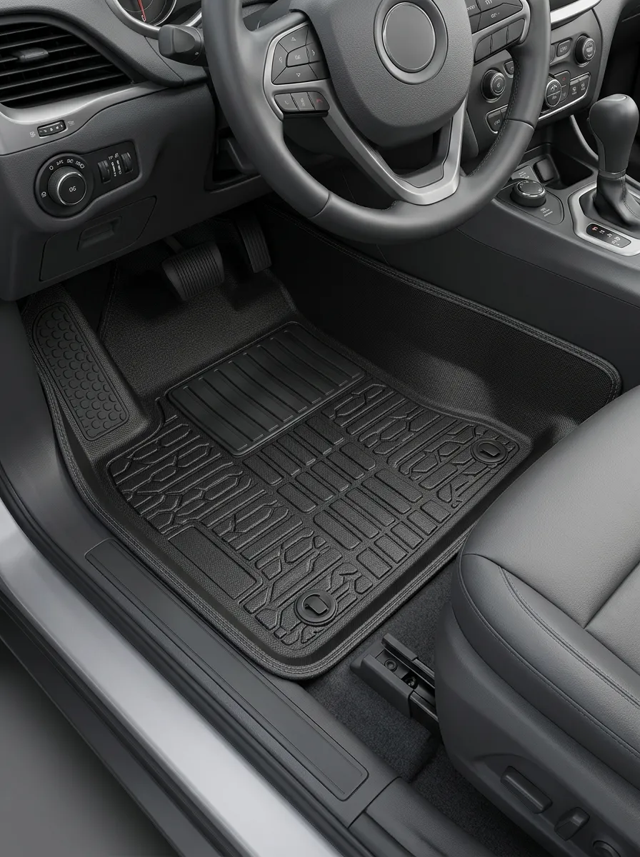 Refined Interior-Look Floor Mats