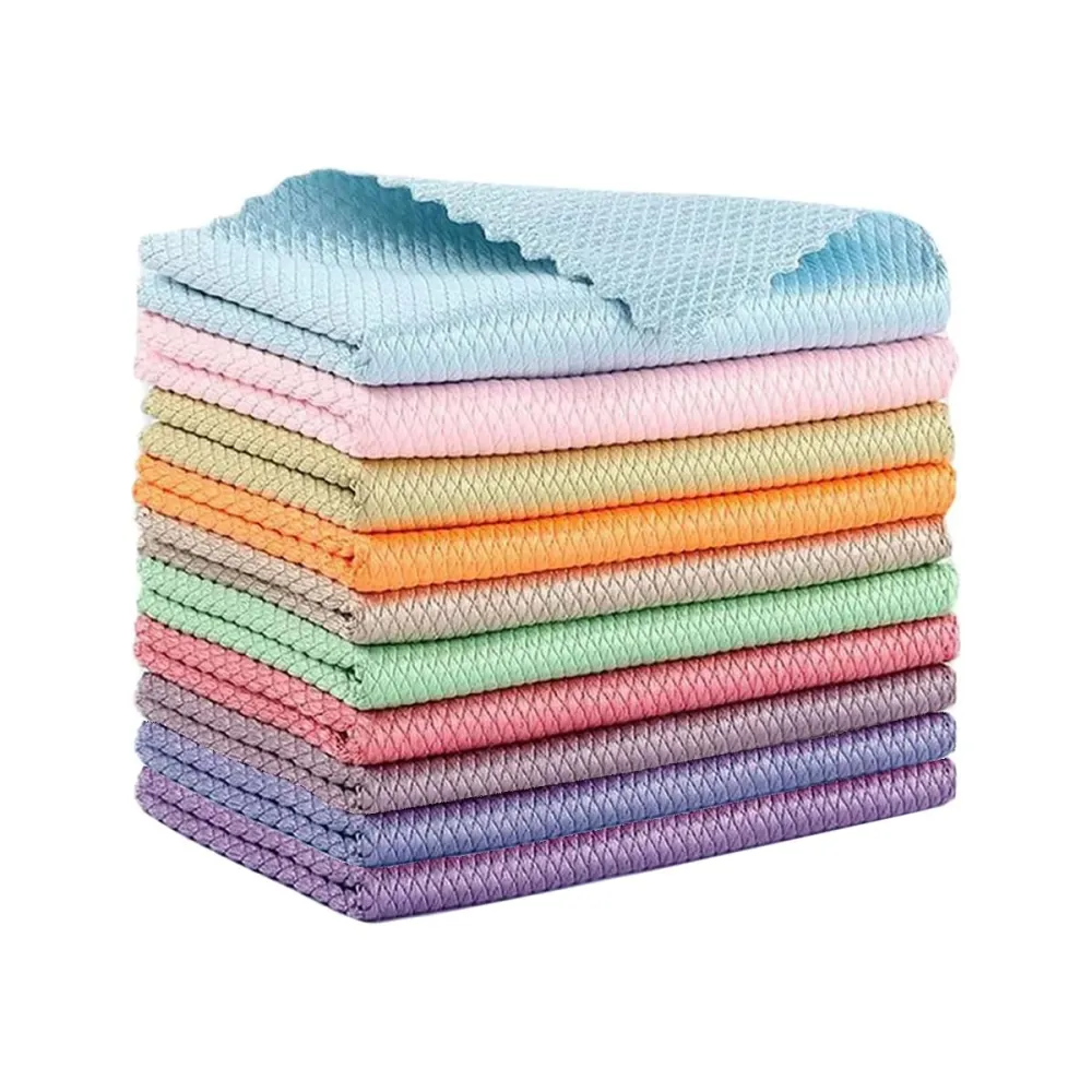 Versatile Microfiber Cleaning Cloths