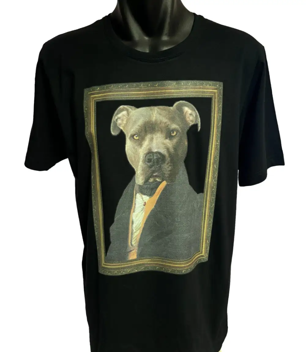 Dressed Dog Graphic Cotton T-Shirt