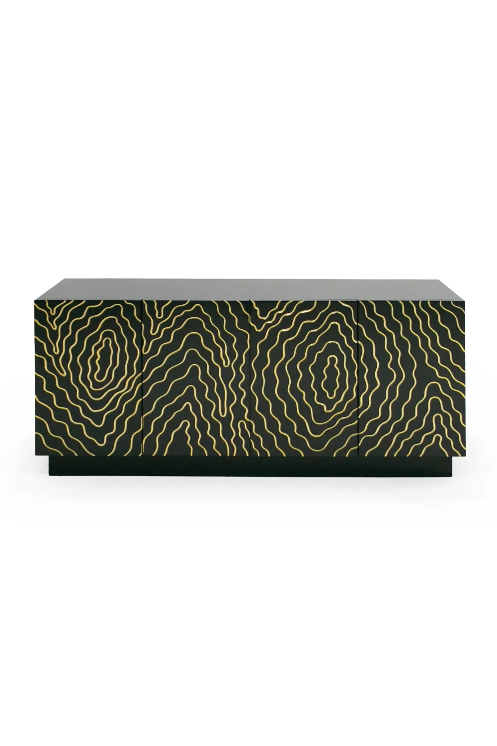 Inlaid Four-Door Sideboard