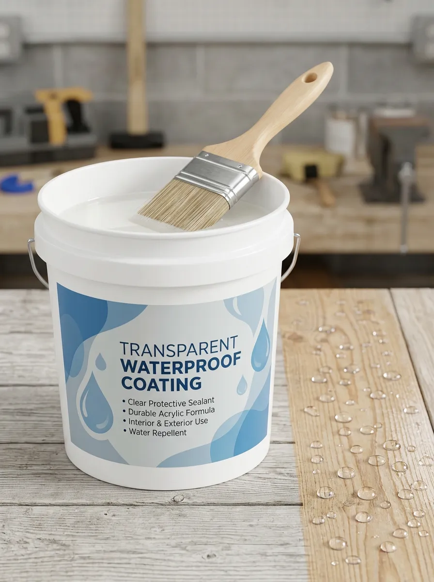Acrylic Clear Waterproof Coating for Household Maintenance