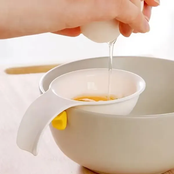 Bowl-Hanging Egg Separator