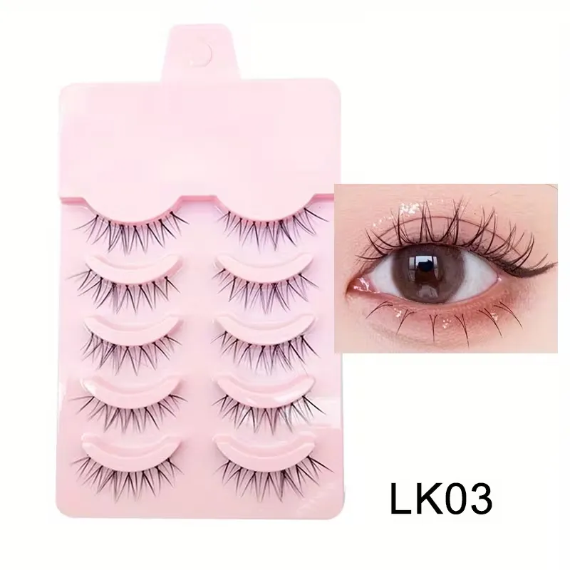 Natural Look Fluffy False Lashes