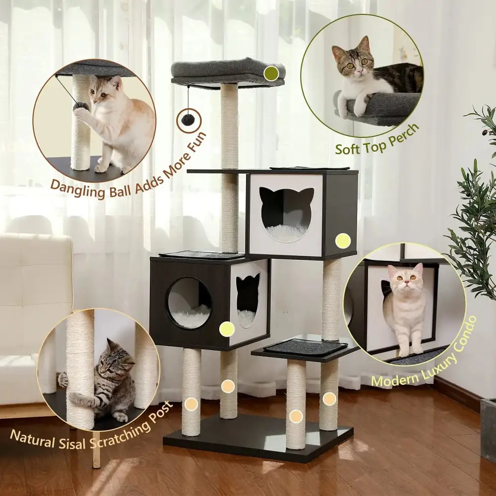 Double-Support Cat Tree