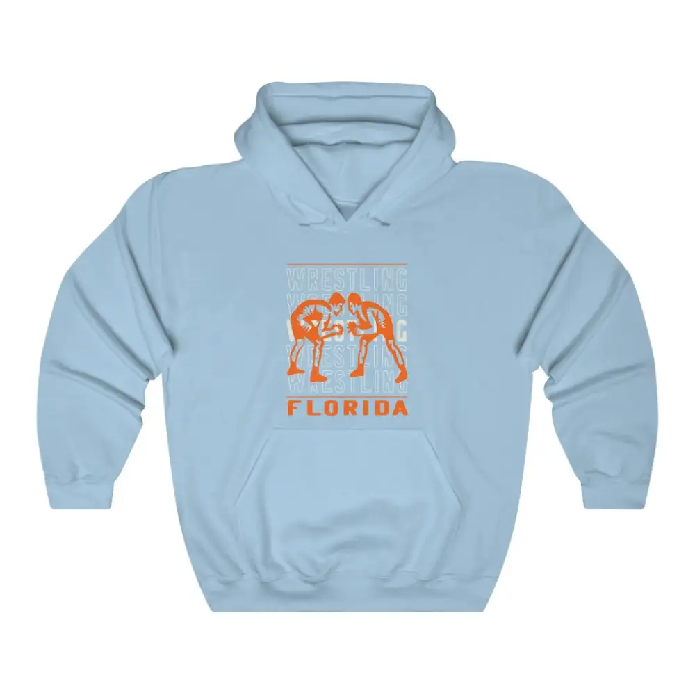 Everyday Clean Lettering Wrestling Graphic Pullover Hoodie