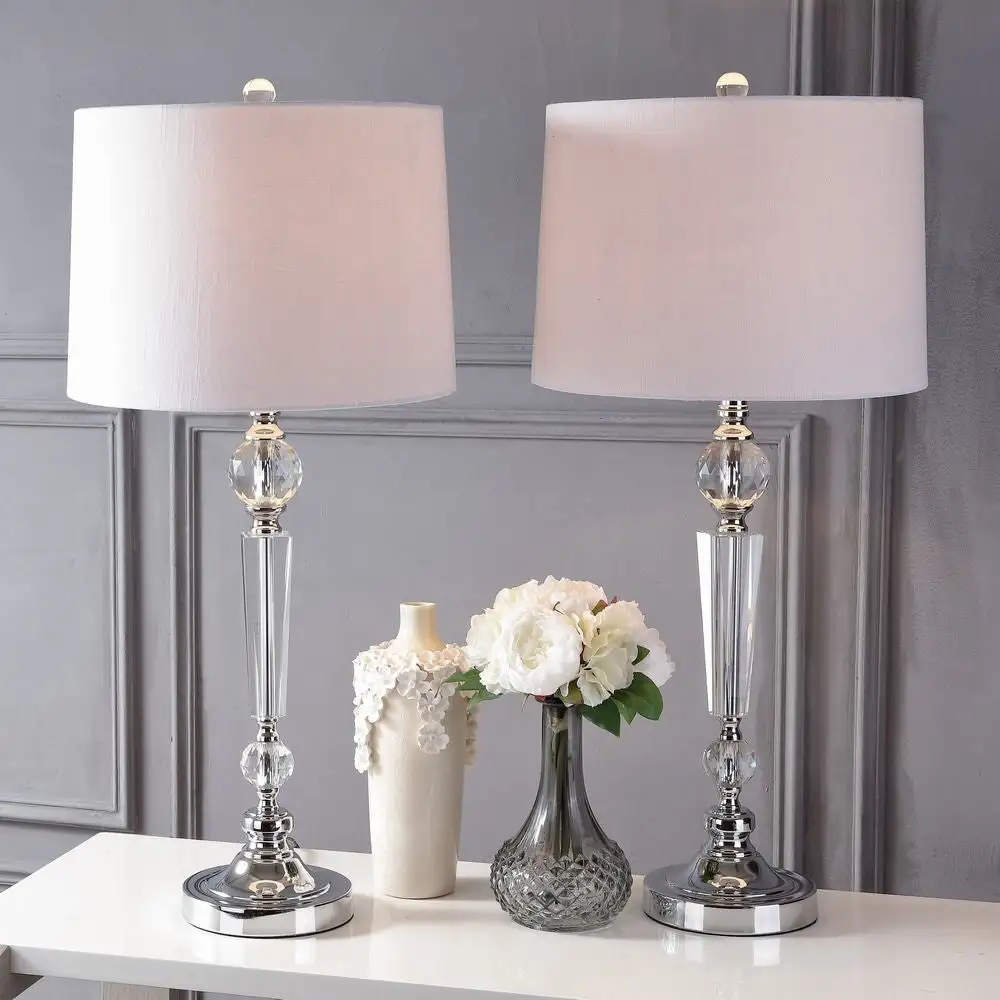 Architectural Crystal LED Table Lamp