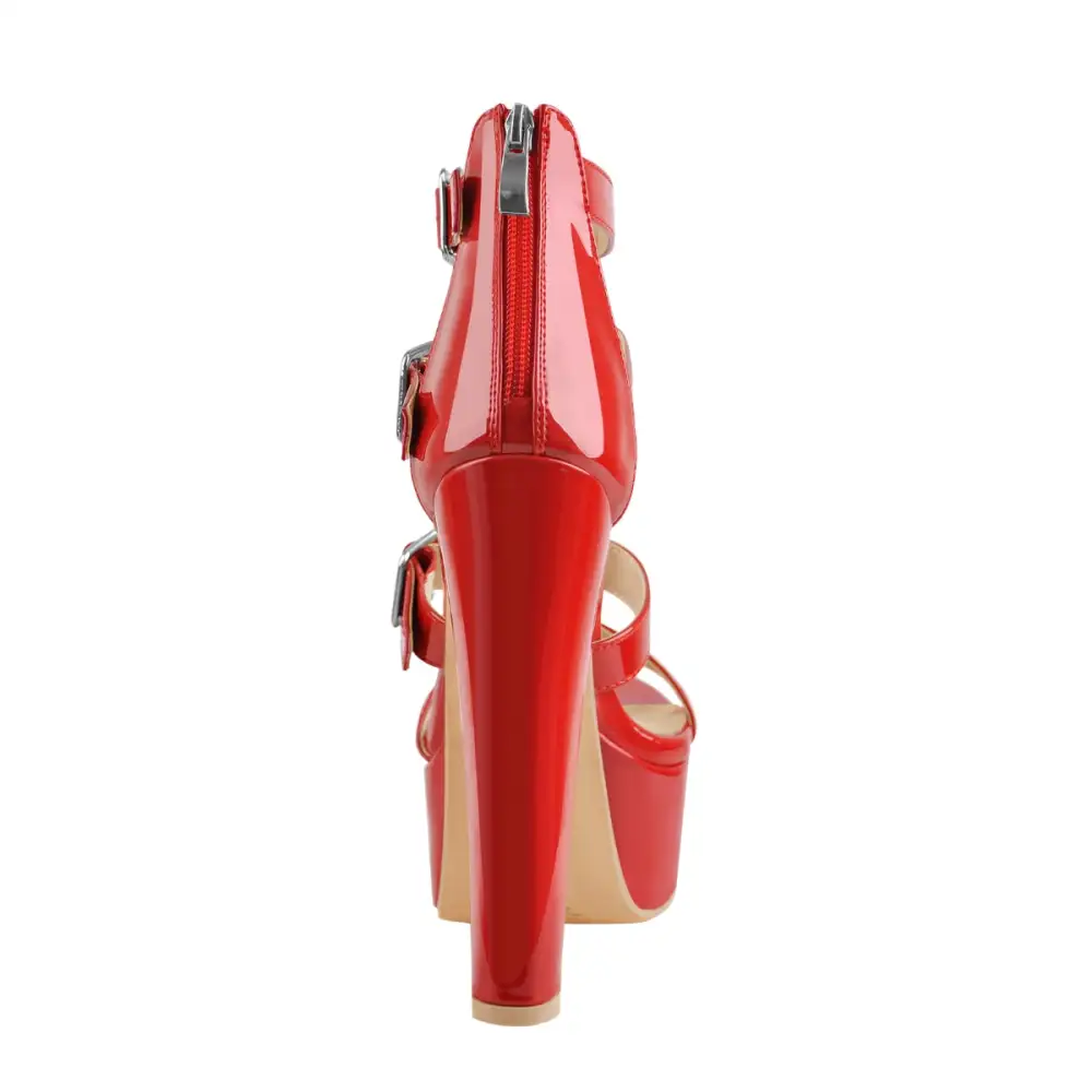 Platform Chunky High Heel Sandals