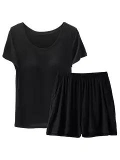 Relaxed Refined Pocketed Shirt and Shorts Matching Set