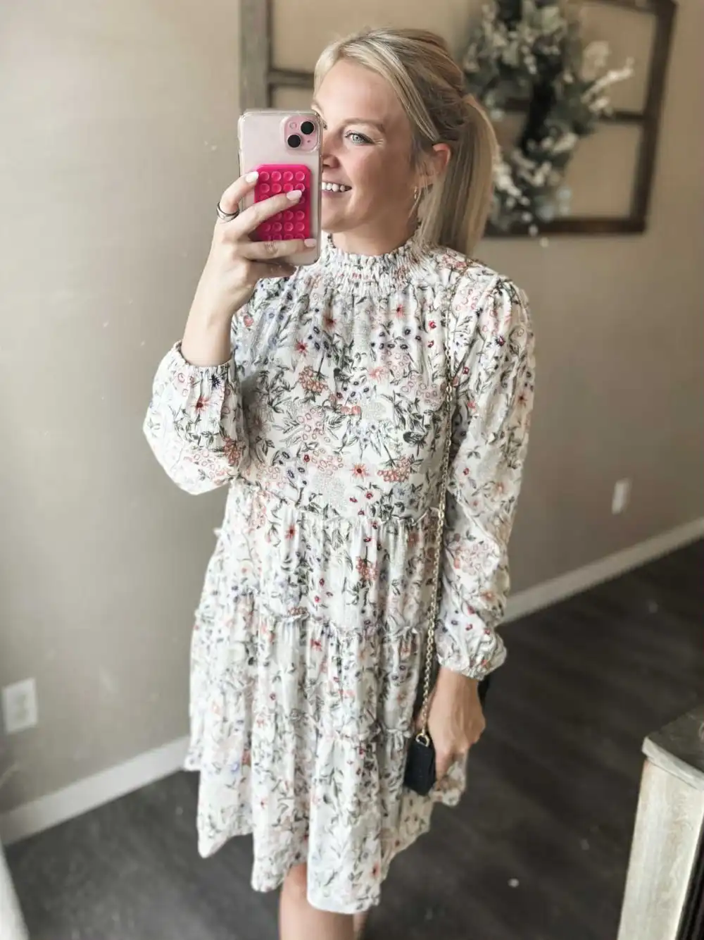 Fresh Floral Mini Dress