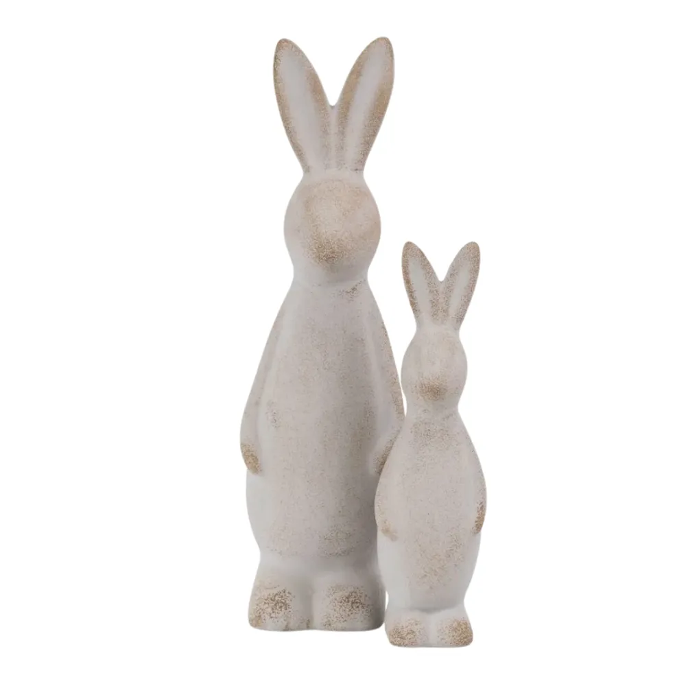 Classic Antique Inspired Decorative Rabbit Ornament