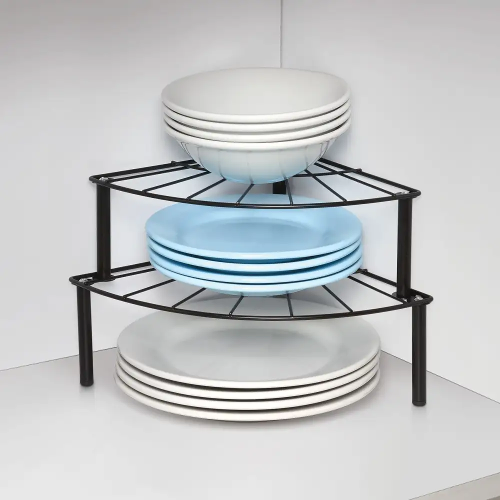 Sectioned Plate Storage Organizer