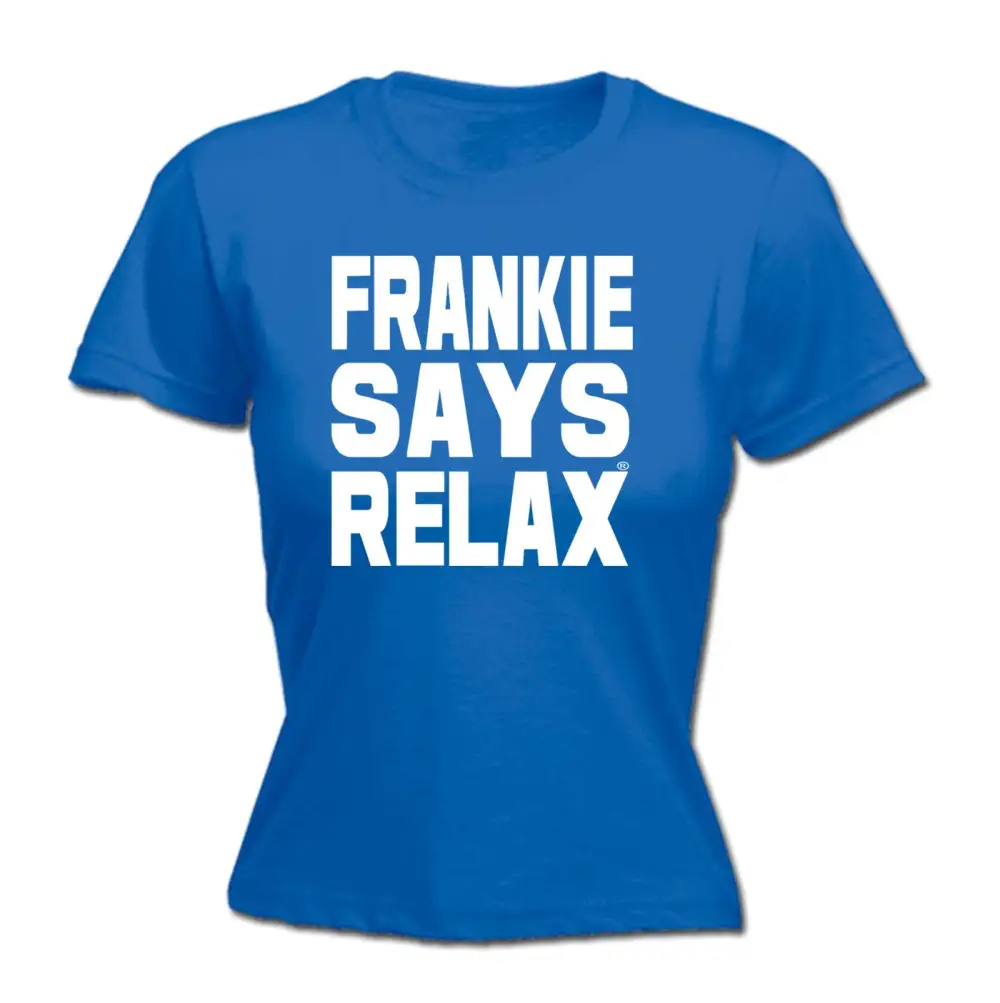 Relax Statement Graphic Fitted Tee