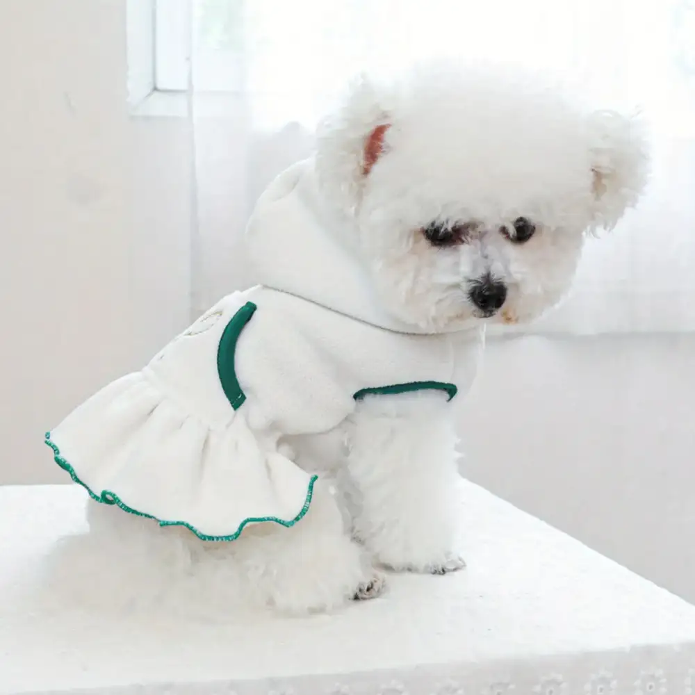 Ruffle Smart Secure Dog Dress