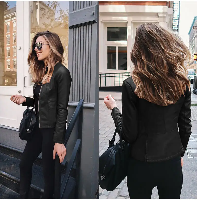 Leather Everyday Coat