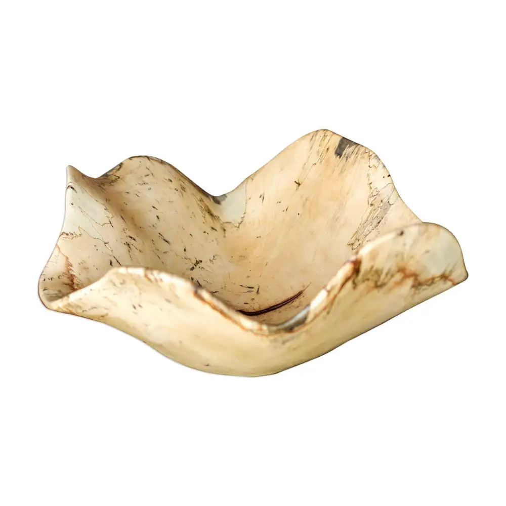 Decorative Tabletop Wood Bowl