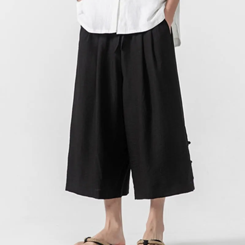 Relaxed Wide Leg Pants