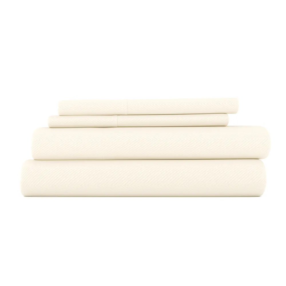 Chevron Embossed Sheet Set