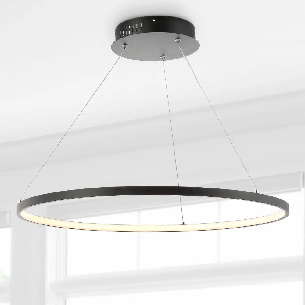 Round Integrated LED Metal Pendant