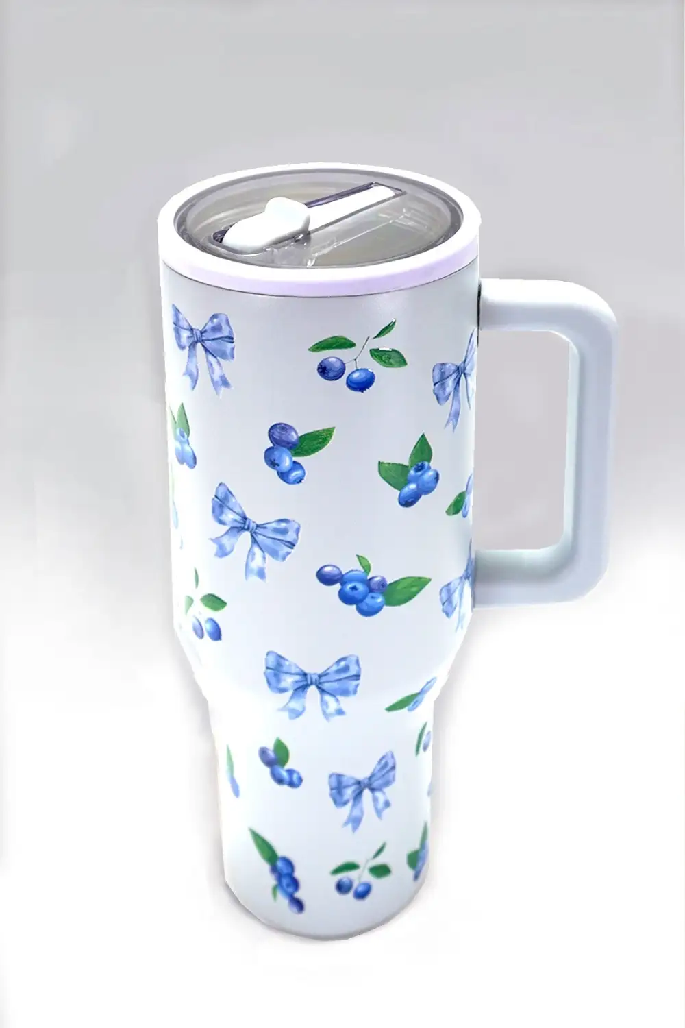 Rubber Base Vacuum Travel Tumbler