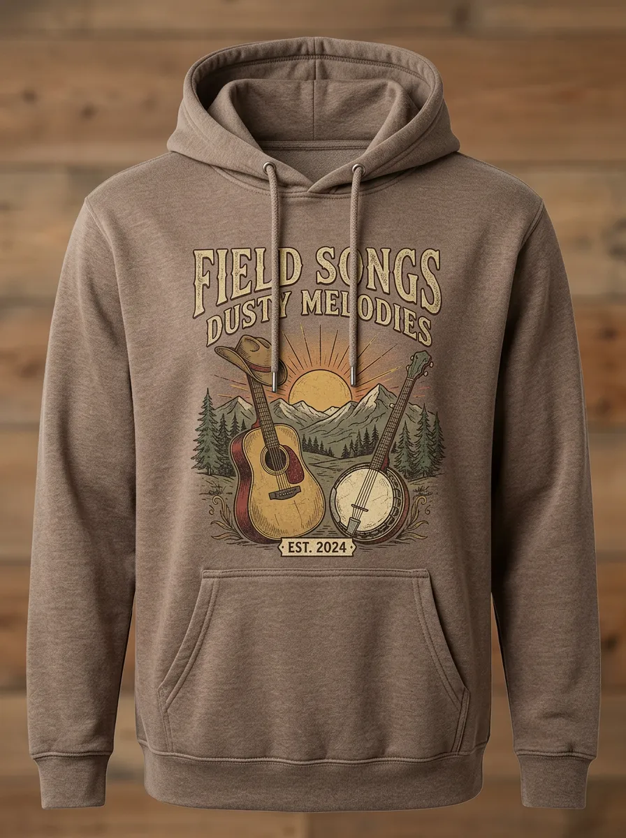 Music-Festival Country Music Graphic Hoodie