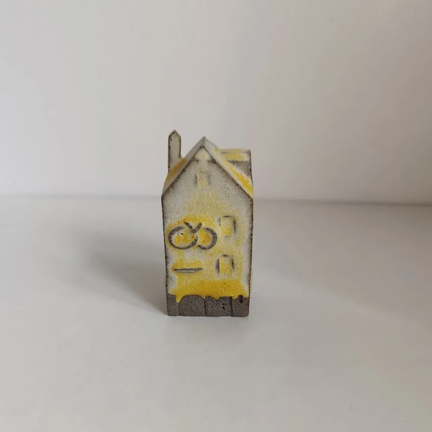 Handcrafted Stoneware Shop Ornament