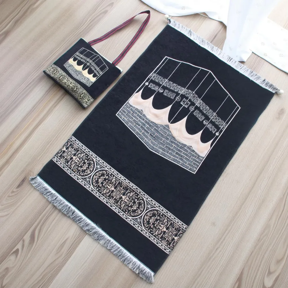 Two-Piece Prayer Rug Set For Muslims