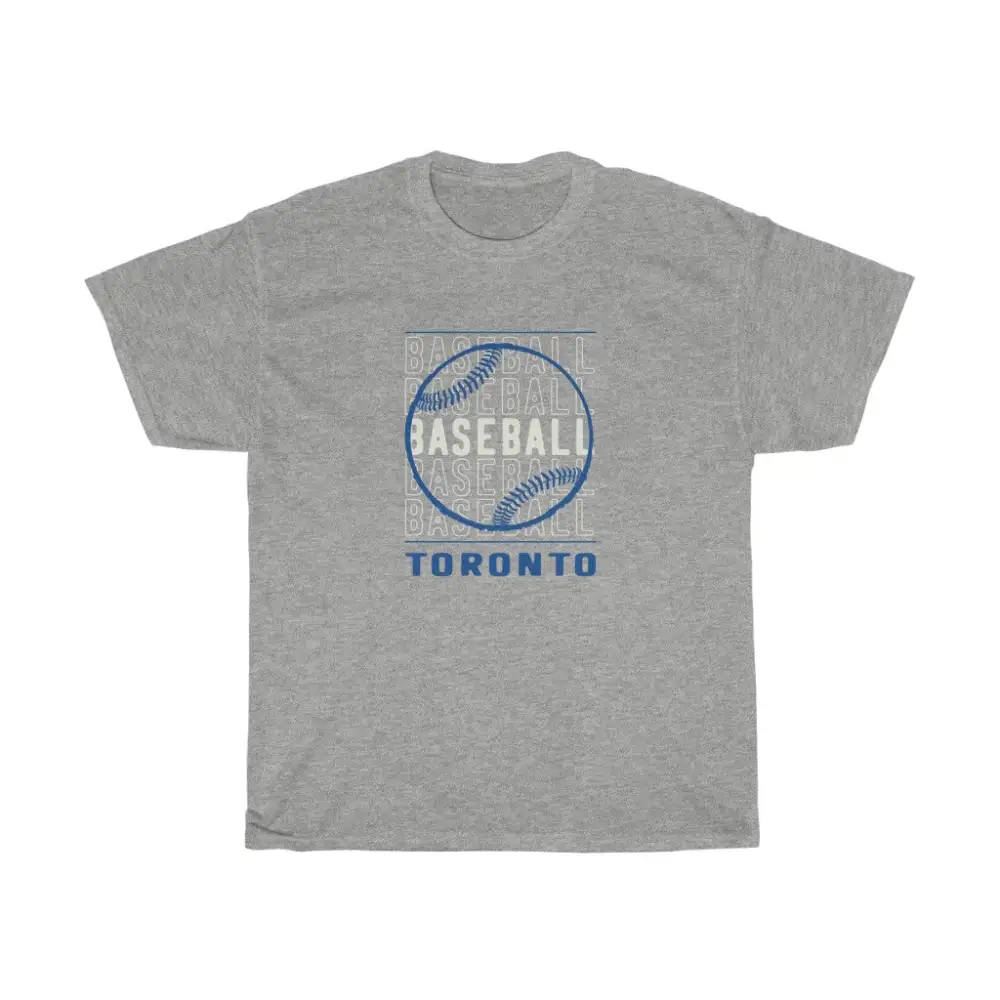 Baseball Toronto with Baseball Graphic T-Shirt