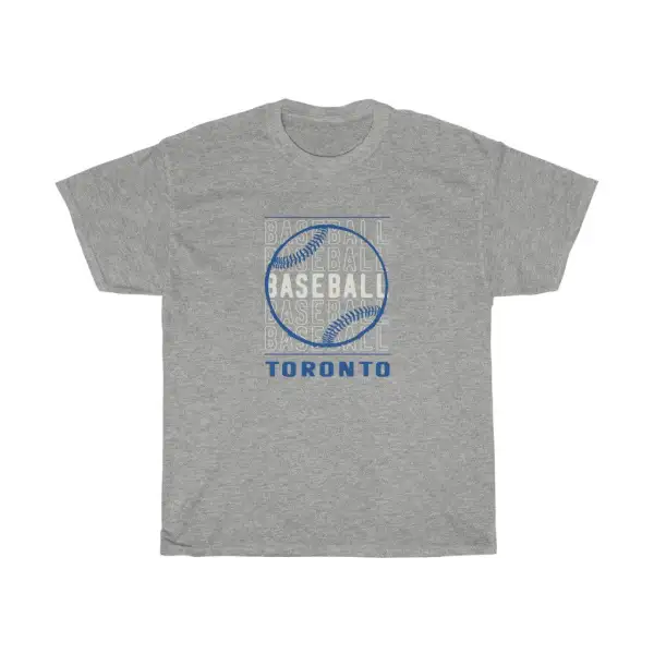 Baseball Toronto with Baseball Graphic T-Shirt