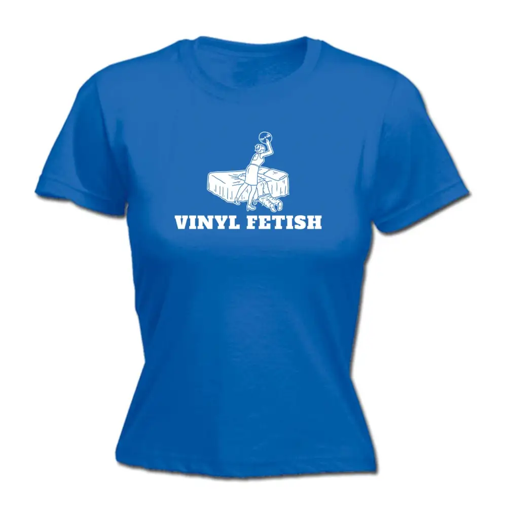 Vinyl Record Graphic Fitted Tee