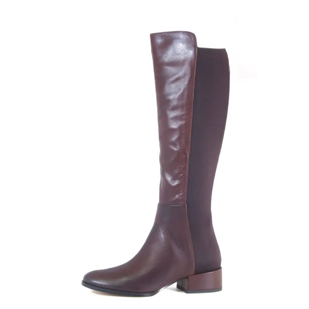 Leather Over the Knee Boots
